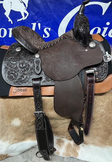 13.5" Chocolate Stingray by Martin Saddlery