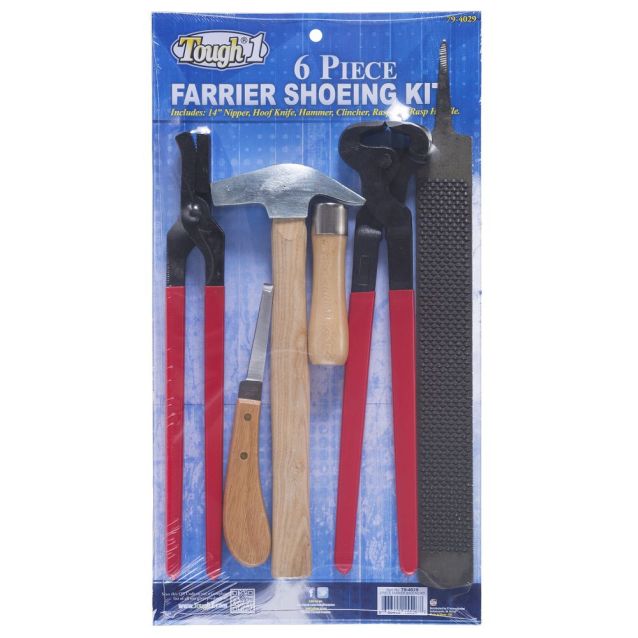 6 Piece Shoeing Kit by Tough 1