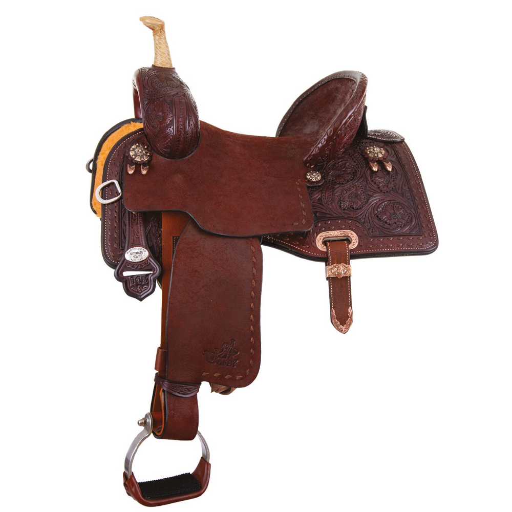 Josey Revolution Flex2 14.5 Barrel Saddle by Circle Y #MJ85-950T-05