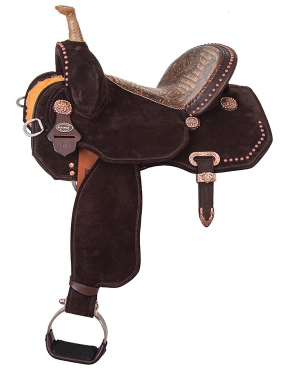 Josey-Mitchell Lightweight Lightspeed Barrel Saddle by Circle Y