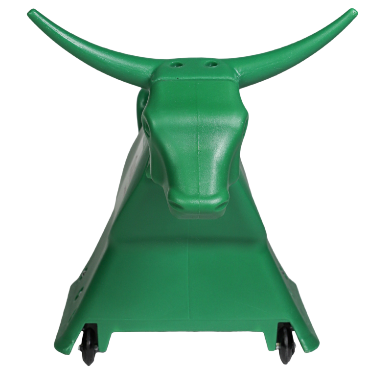 Green Shorty Head and Heel Roping Practice Dummy by Smarty Rodeo