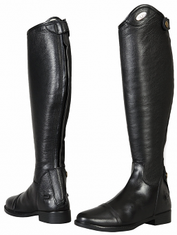 Black Belmont Field Boot by Tuff Rider