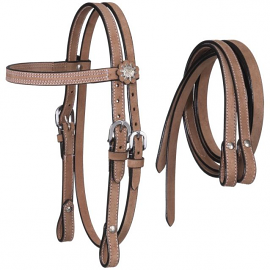 Mini Roughout Headstall and Rein by Tough 1